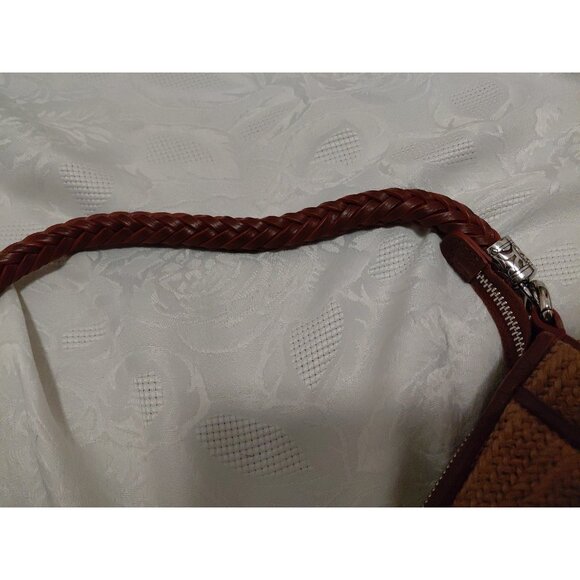 Brighton Brice Organizer & Hobo Shoulder Handbag Beige & Brown - Picture 5 of 16